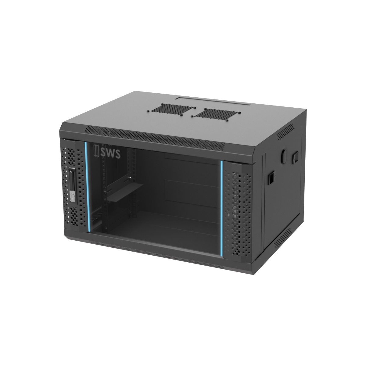 Serverkast Zwart 19 inch